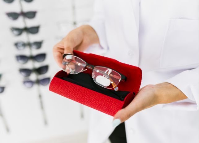 gafas gradudas examen visual